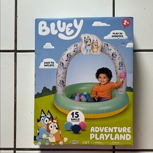 Bluey Activity Adventure Playland Ball Pit Toy 15 Balls Included